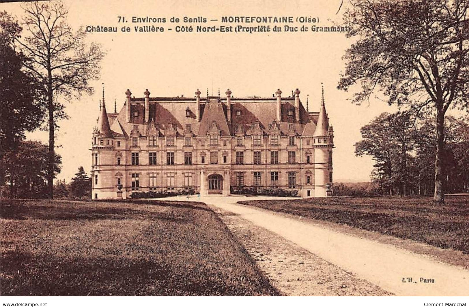 MORTEFONTAINE - Château De Vallière - Très Bon état - Other & Unclassified