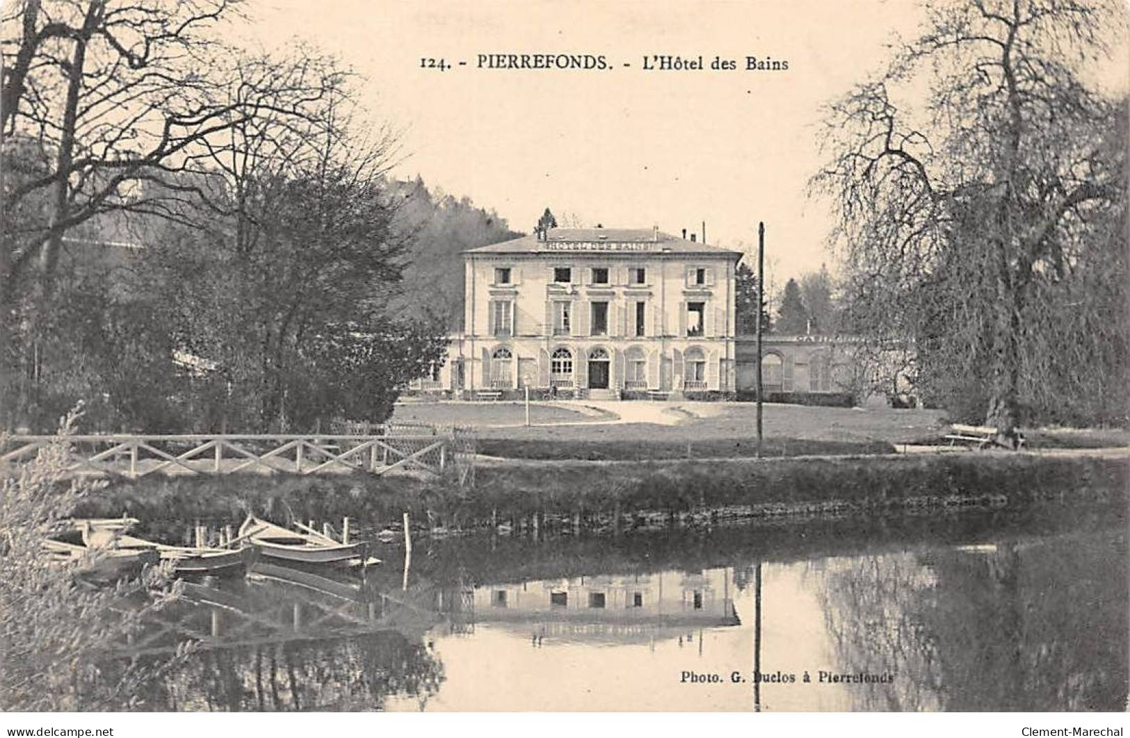 PIERREFONDS - L'Hôtel Des Bains - Très Bon état - Pierrefonds