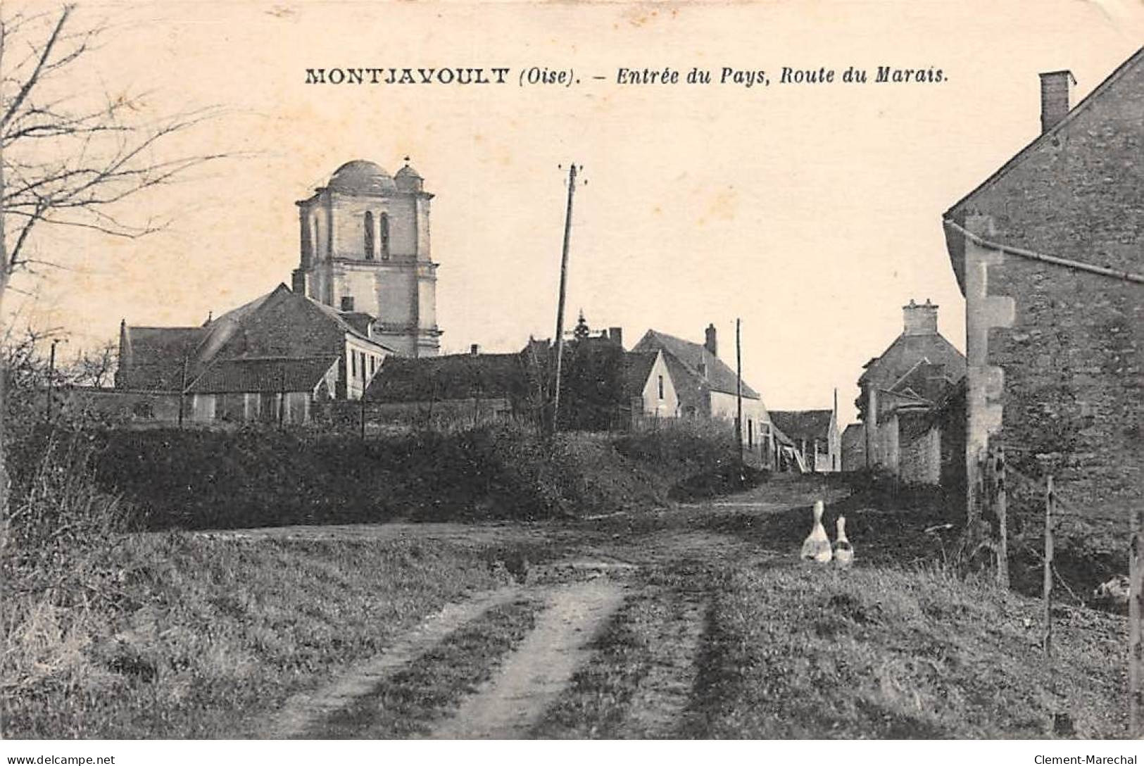 MONTJAVOULT - Entrée Du Pays - Route Du Marais - Très Bon état - Montjavoult