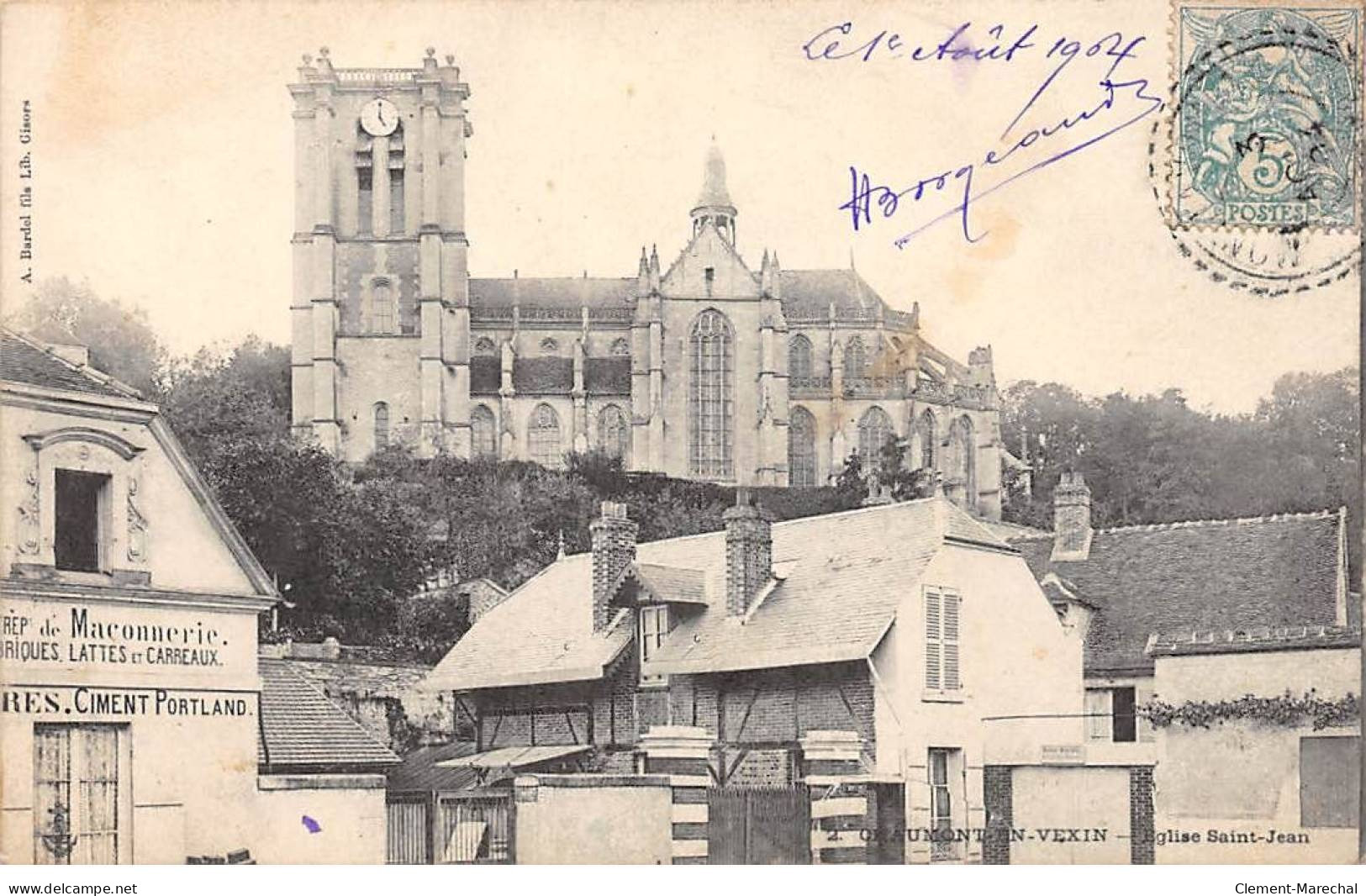 CHAUMONT EN VEXIN - Eglise Saint Jean - Très Bon état - Chaumont En Vexin