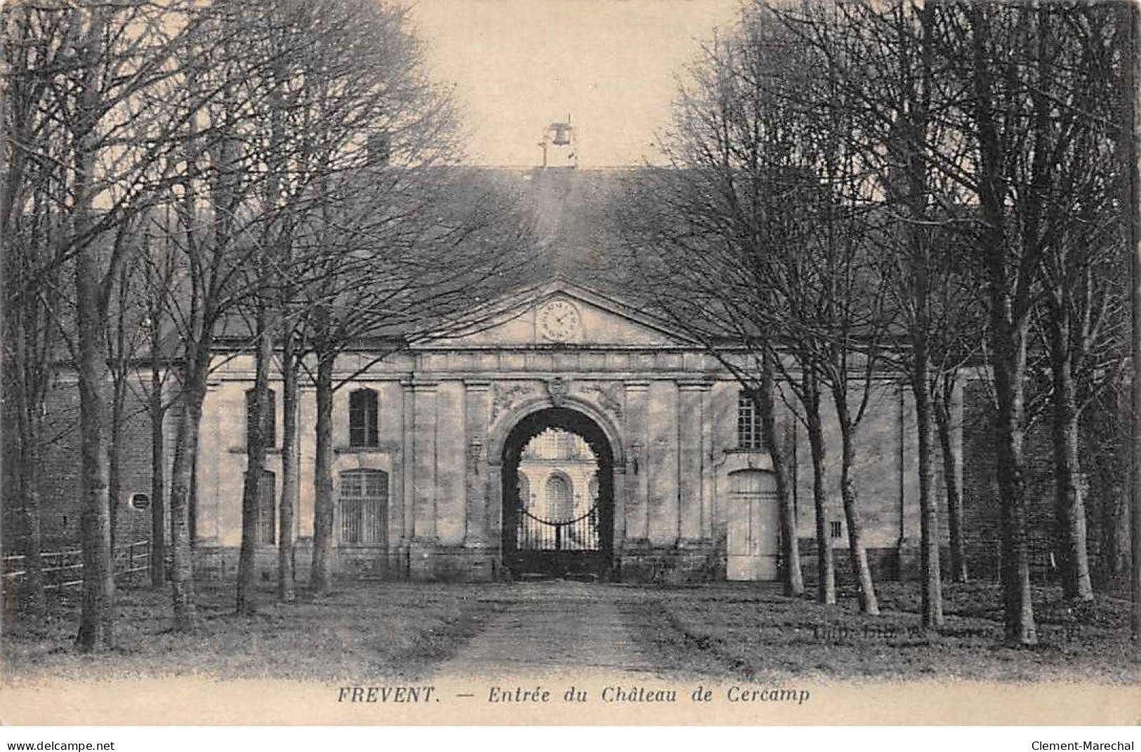 Environs De PERNES EN ARTOIS - FREVENT - Entrée Du Château De Cercamp - Très Bon état - Autres & Non Classés