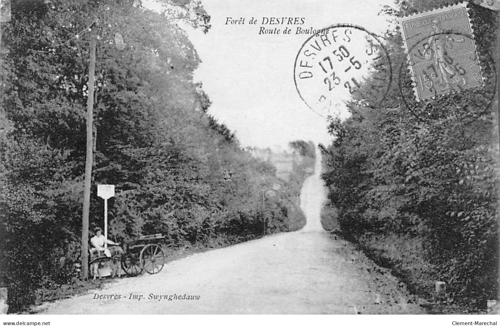 Forêt De DESVRES - Route De Boulogne - Très Bon état - Desvres