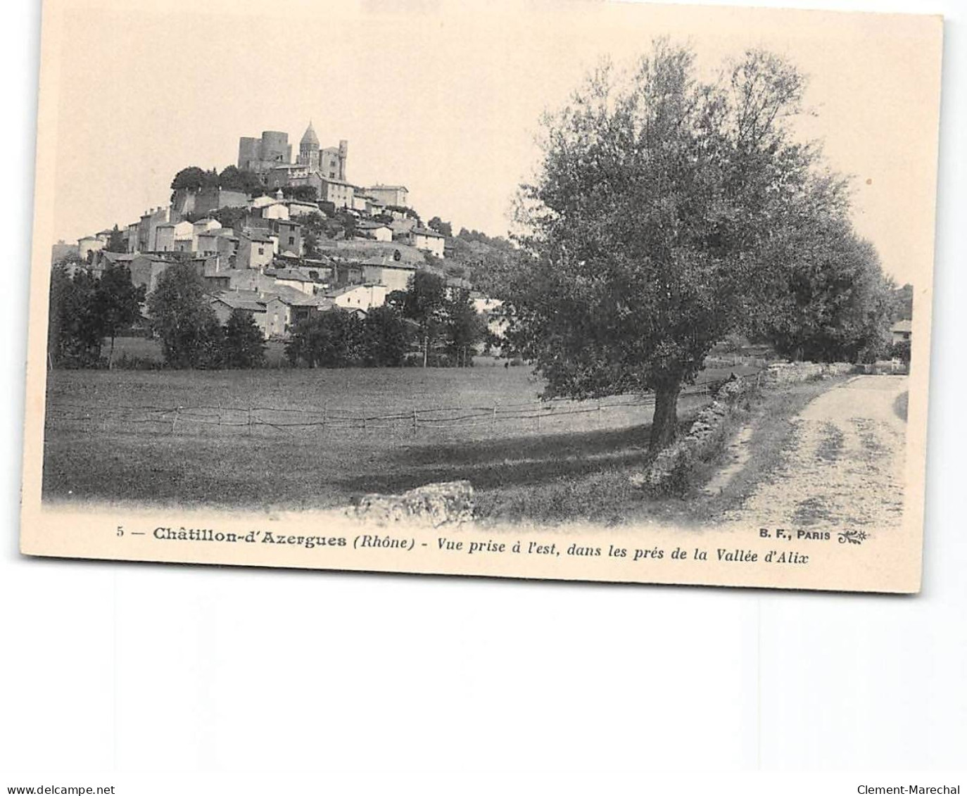 CHATILLON D'AZERGUES - Vue Prise à L'Est, Dans Les Prés De La Vallée D'Alix - Très Bon état - Other & Unclassified