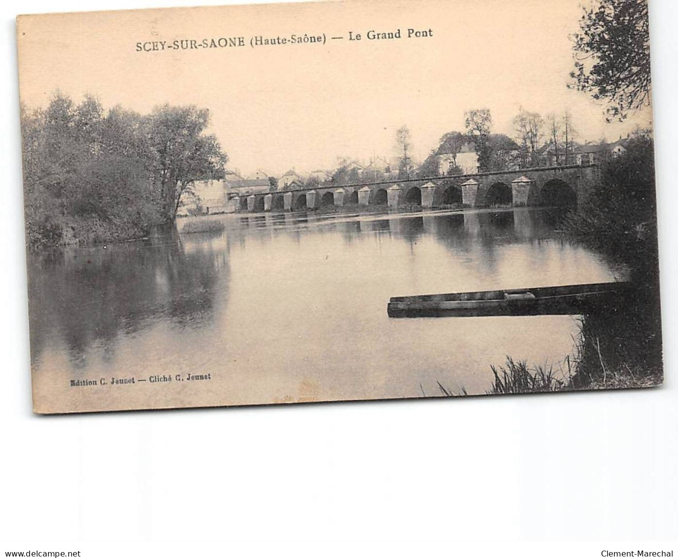 SCEY SUR SAONE - Le Grand Pont - Très Bon état - Scey-sur-Saône-et-Saint-Albin