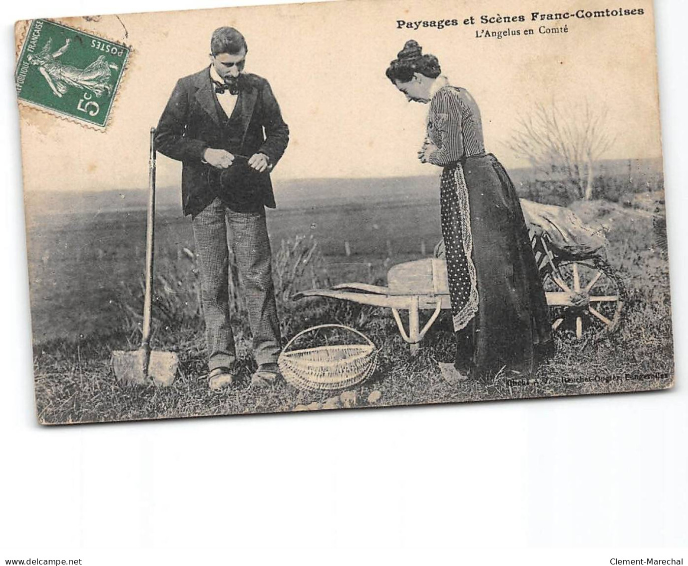 Paysage Et Scènes Franc Comtoises - L'Angelus En Comté - Très Bon état - Sonstige & Ohne Zuordnung