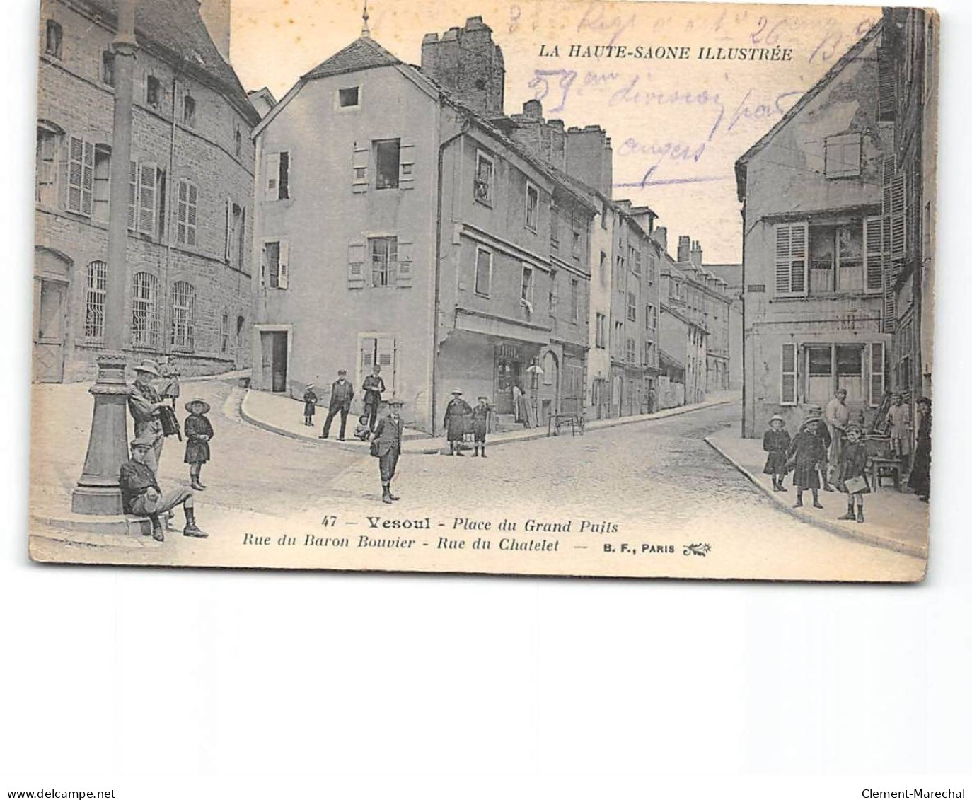 VESOUL - Place Du Grand Puits - Rue Du Baron Bouvier - Rue Du Chatelet - état - Vesoul