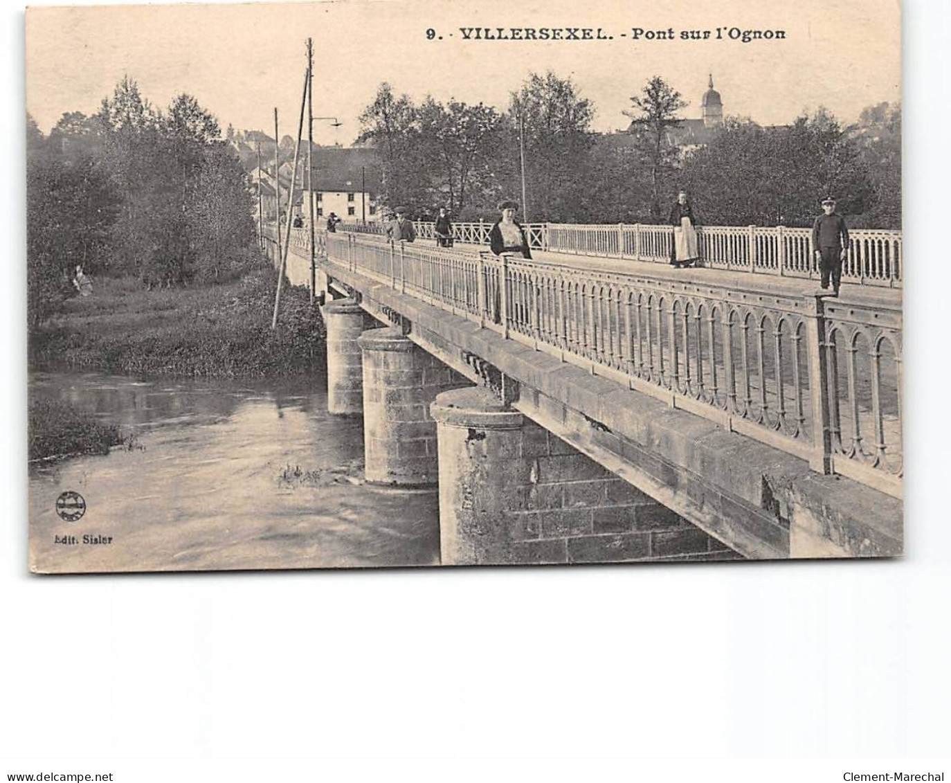 VILLERSEXEL - Pont Sur L'Ognon - Très Bon état - Villersexel