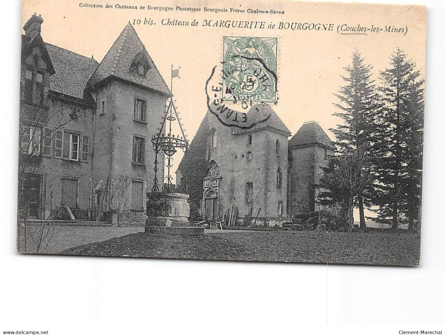 COUCHES LES MINES - Château De MARGUERITE DE BOURGOGNE - Très Bon état - Autres & Non Classés
