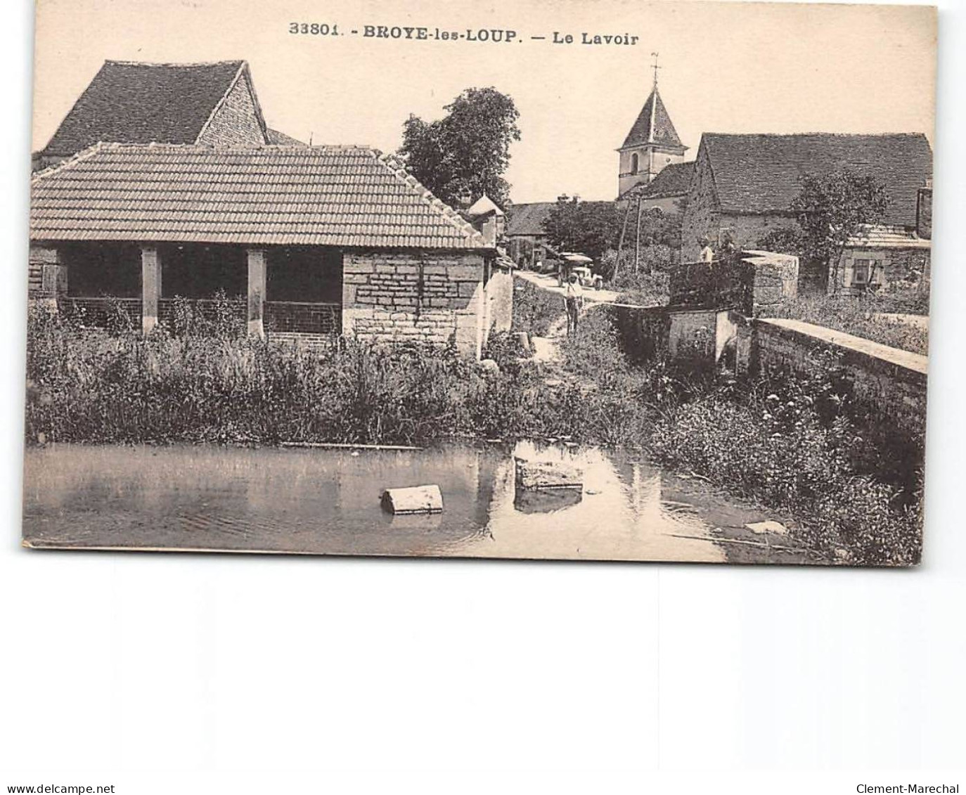 BROYE LES LOUP - Le Lavoir - Très Bon état - Autres & Non Classés