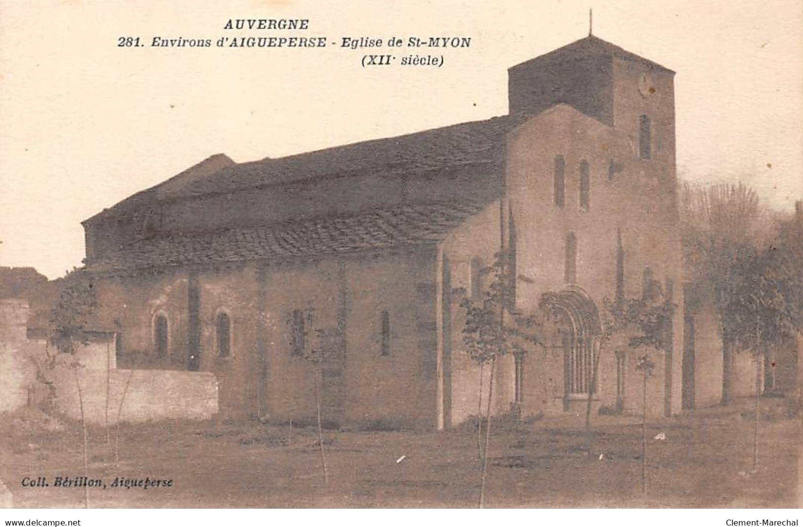 Environs D'AIGUEPERSE - Eglise De SAINT MYON - Très Bon état - Sonstige & Ohne Zuordnung