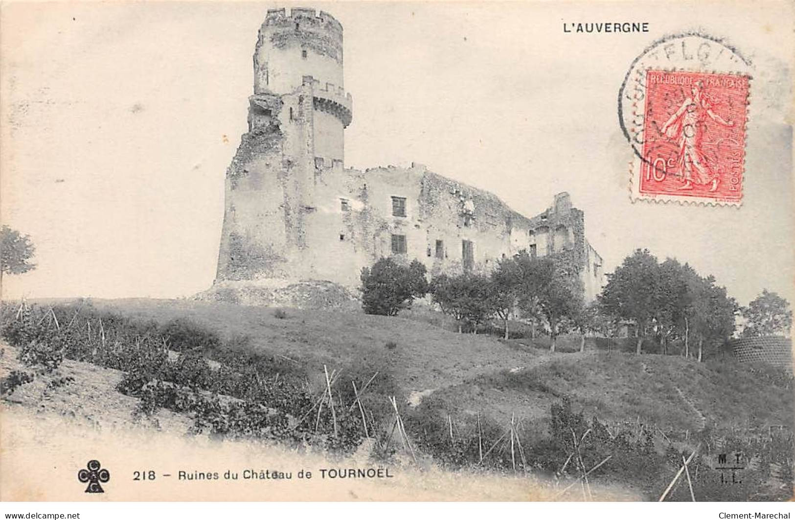 Ruines Du Château De TOURNOEL - Très Bon état - Sonstige & Ohne Zuordnung