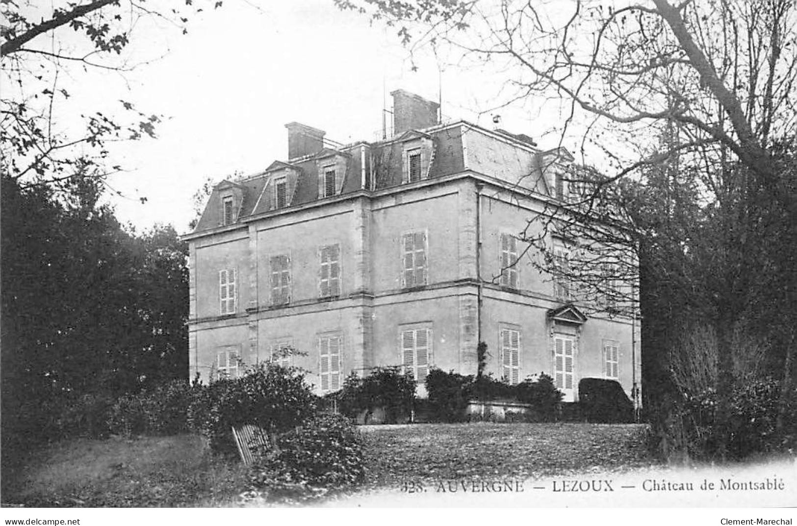 LEZOUX - Château De Montsablé - Très Bon état - Lezoux
