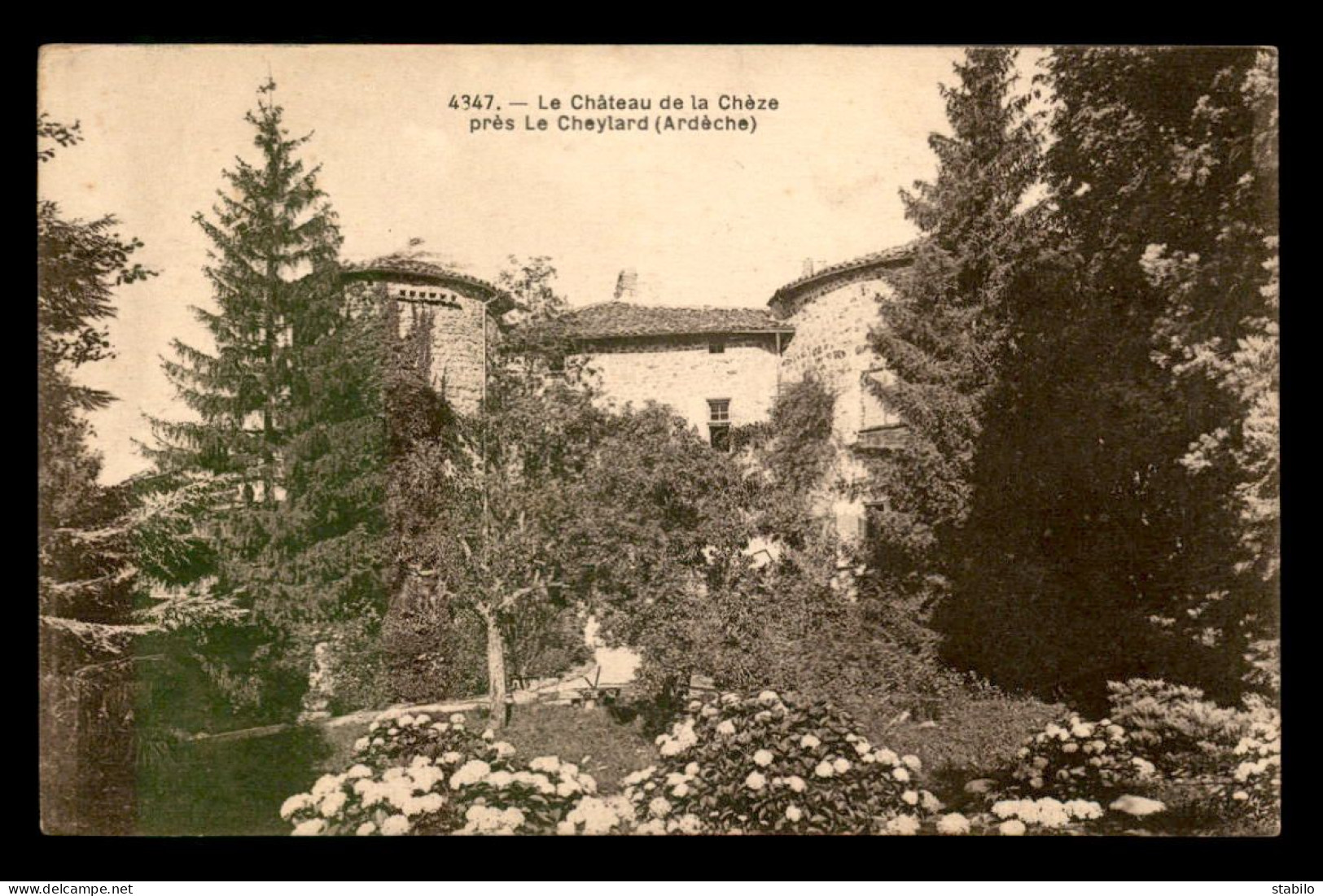 07 - LE CHEYLARD - CHATEAU DE LA CHEZE - Le Cheylard