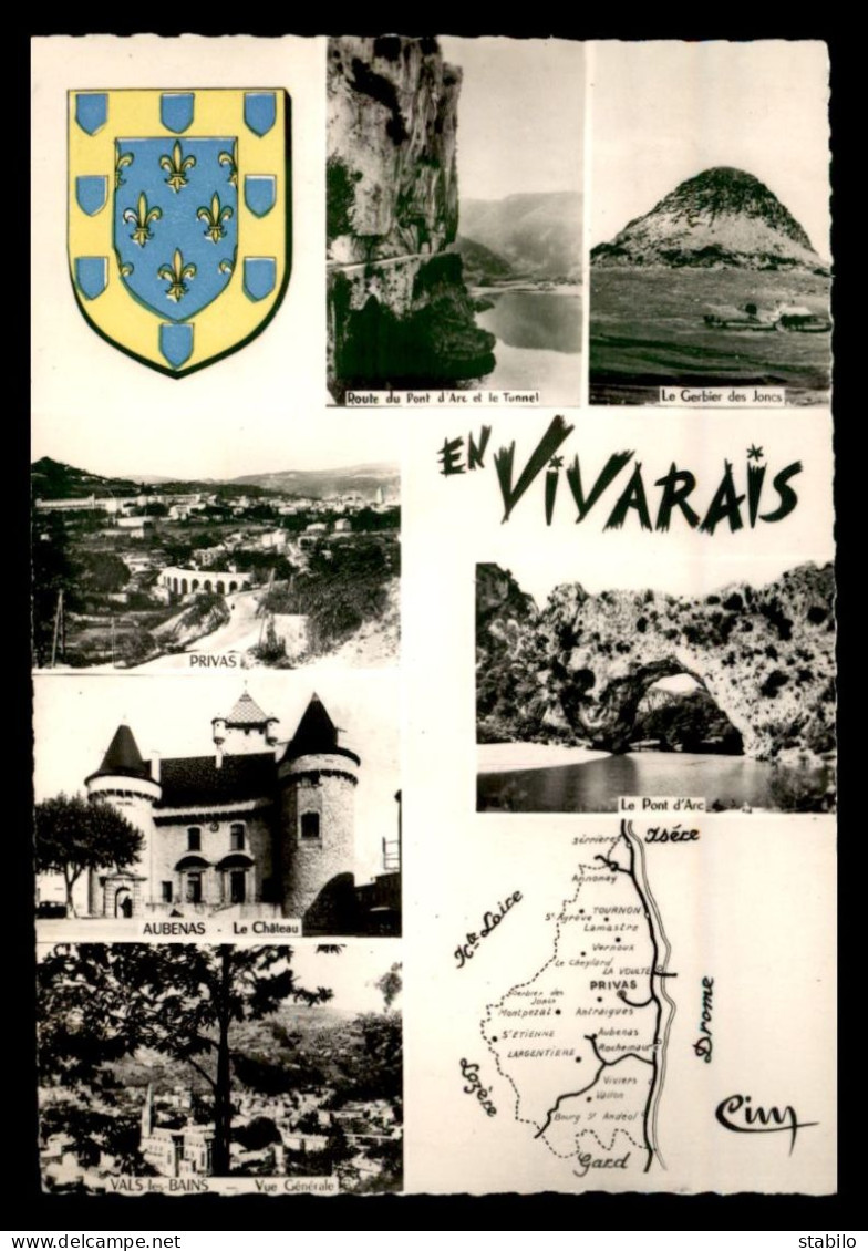 07 - EN VIVARAIS - MULTIVUES ET BLASON - Other & Unclassified