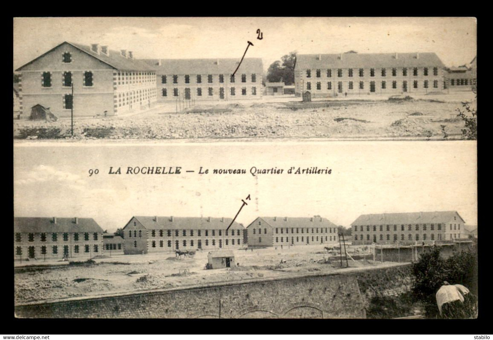 17 - LA ROCHELLE - LE NOUVEAU QUARTIER D'ARTILLERIE - La Rochelle