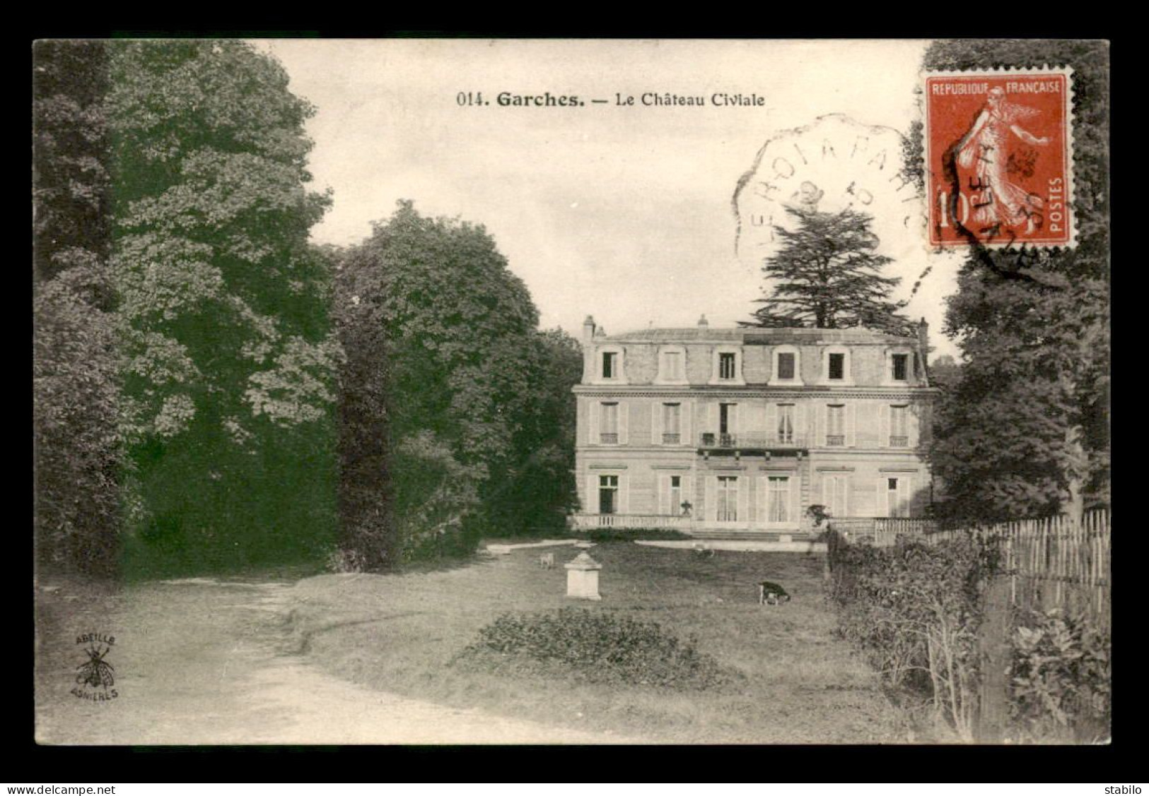 92 - GARCHES - LE CHATEAU CIVIALE - Garches