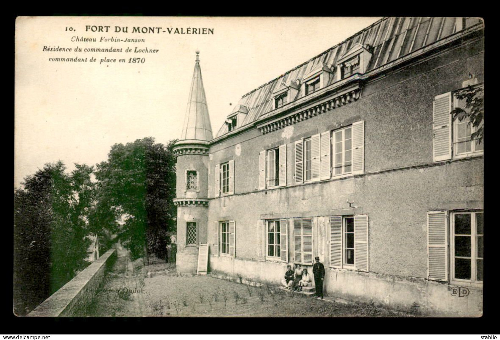 92 - FORT DU MONT VALERIEN - CHATEAU FORBIN-JANSON, RESIDENCE DU CDT LE LOCHNER - Mont Valerien