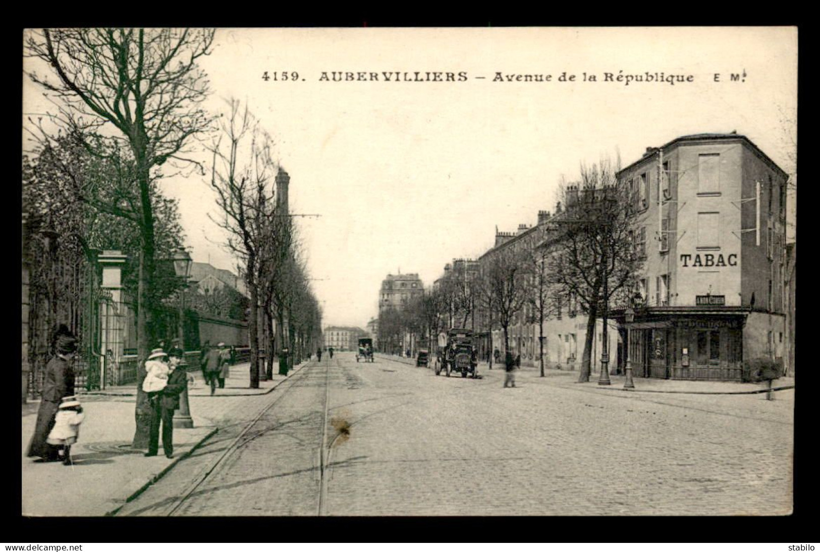 93 - AUBERVILLIERS - AVENUE DE LA REPUBLIQUE - Aubervilliers