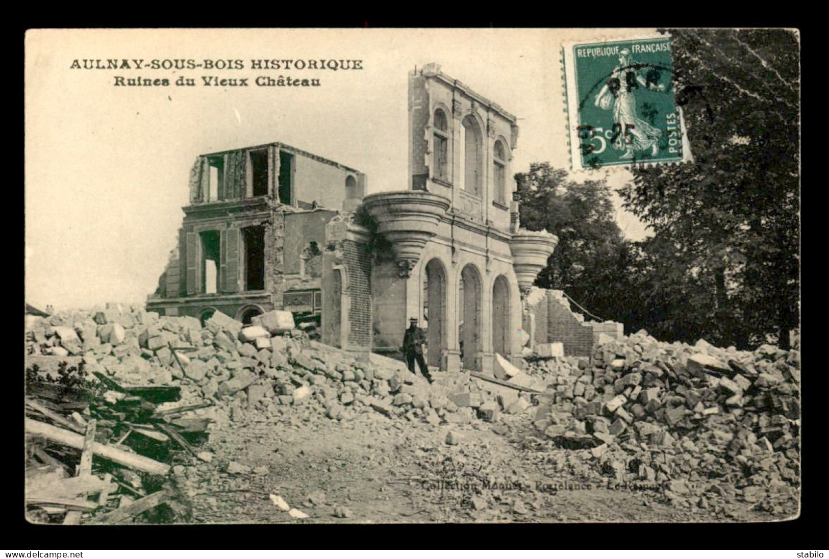 93 - AULNAY-SOUS-BOIS - RUINES DU VIEUX CHATEAU - Aulnay Sous Bois