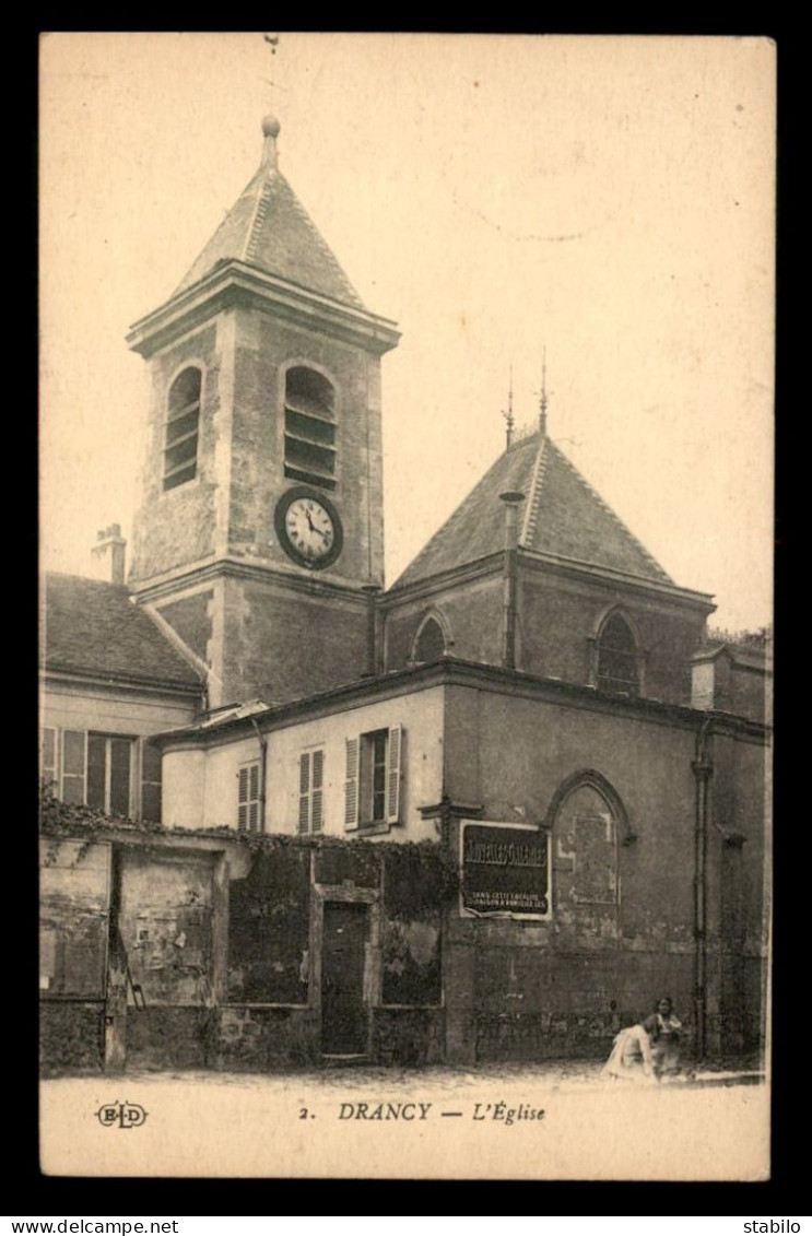 93 - DRANCY - L'EGLISE - Drancy