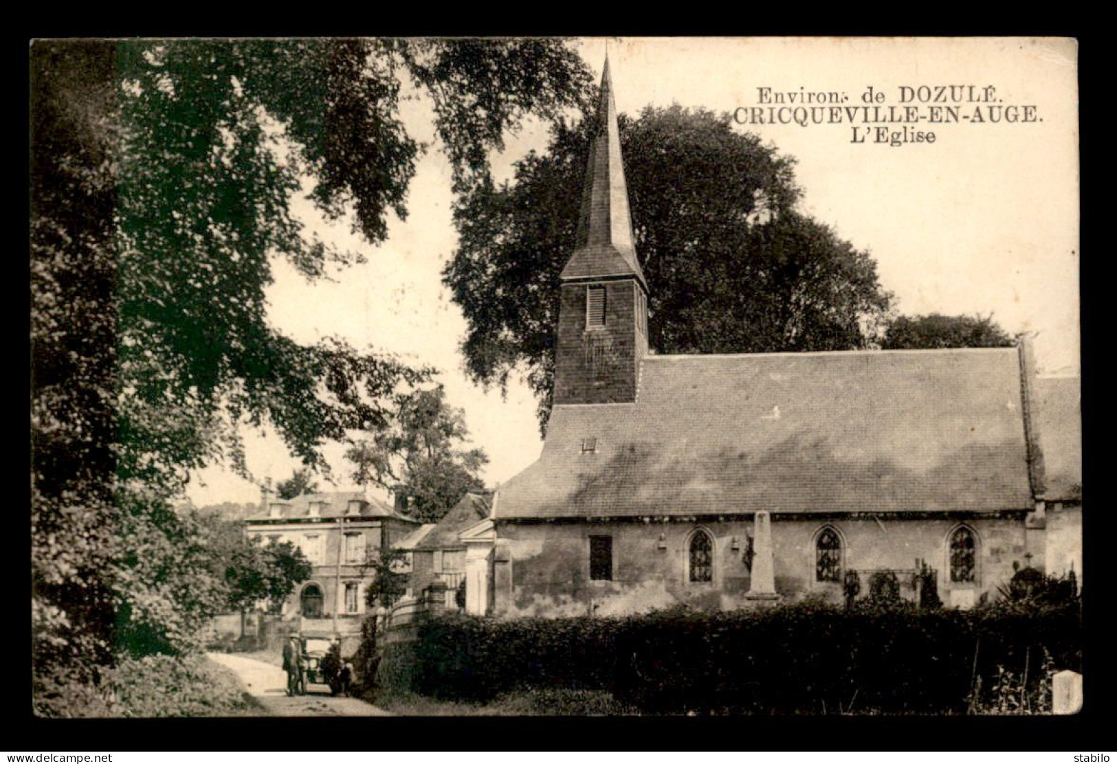 14 - CRICQUEVILLE-EN-AUGE - L'EGLISE - Other & Unclassified