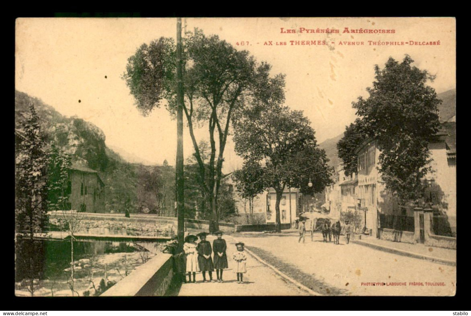 09 - AX-LES-THERMES - AVENUE THEOPHILE DELCASSE - Ax Les Thermes