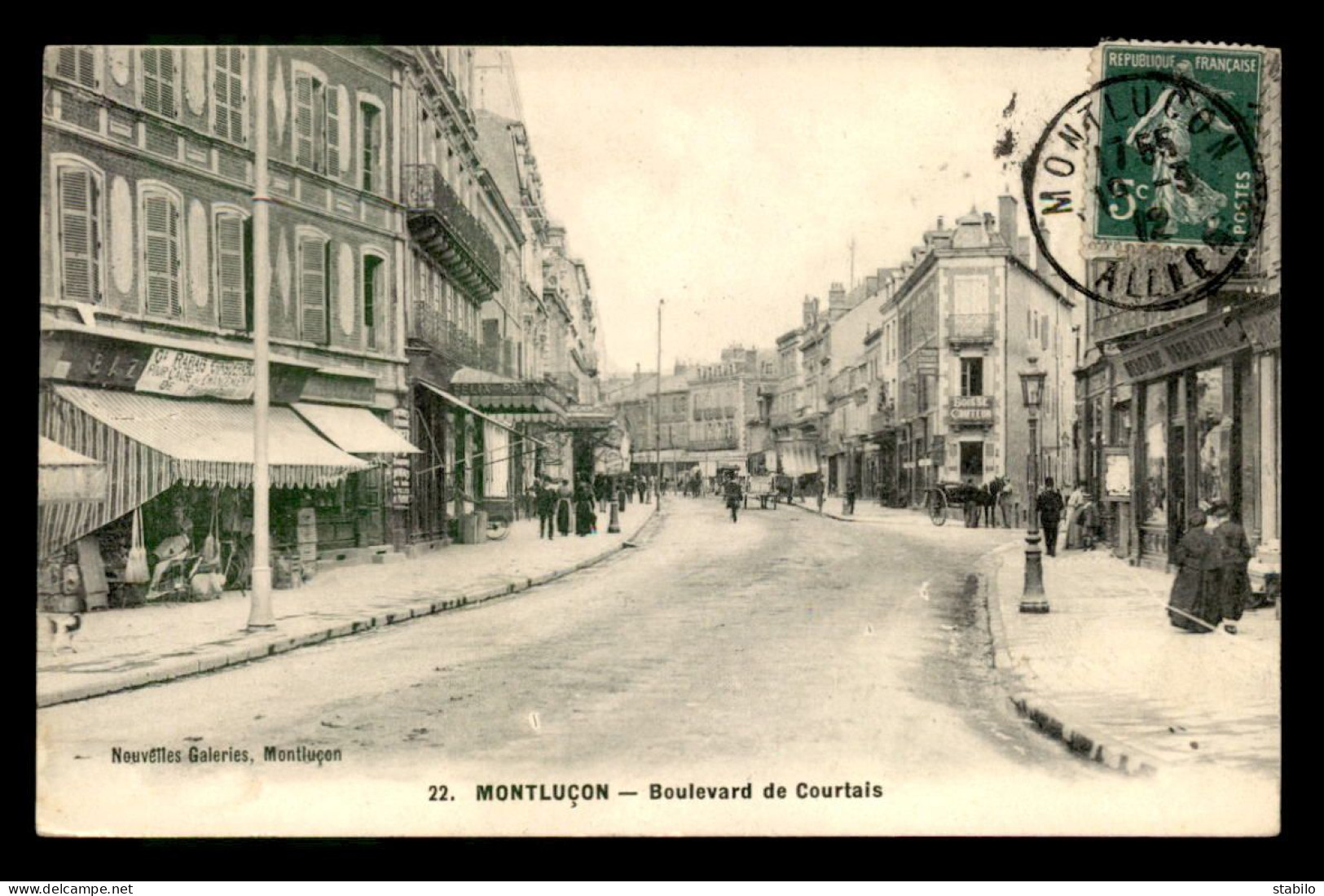 03 - MONTLUCON - BOULEVARD DE COURTAIS - Montlucon