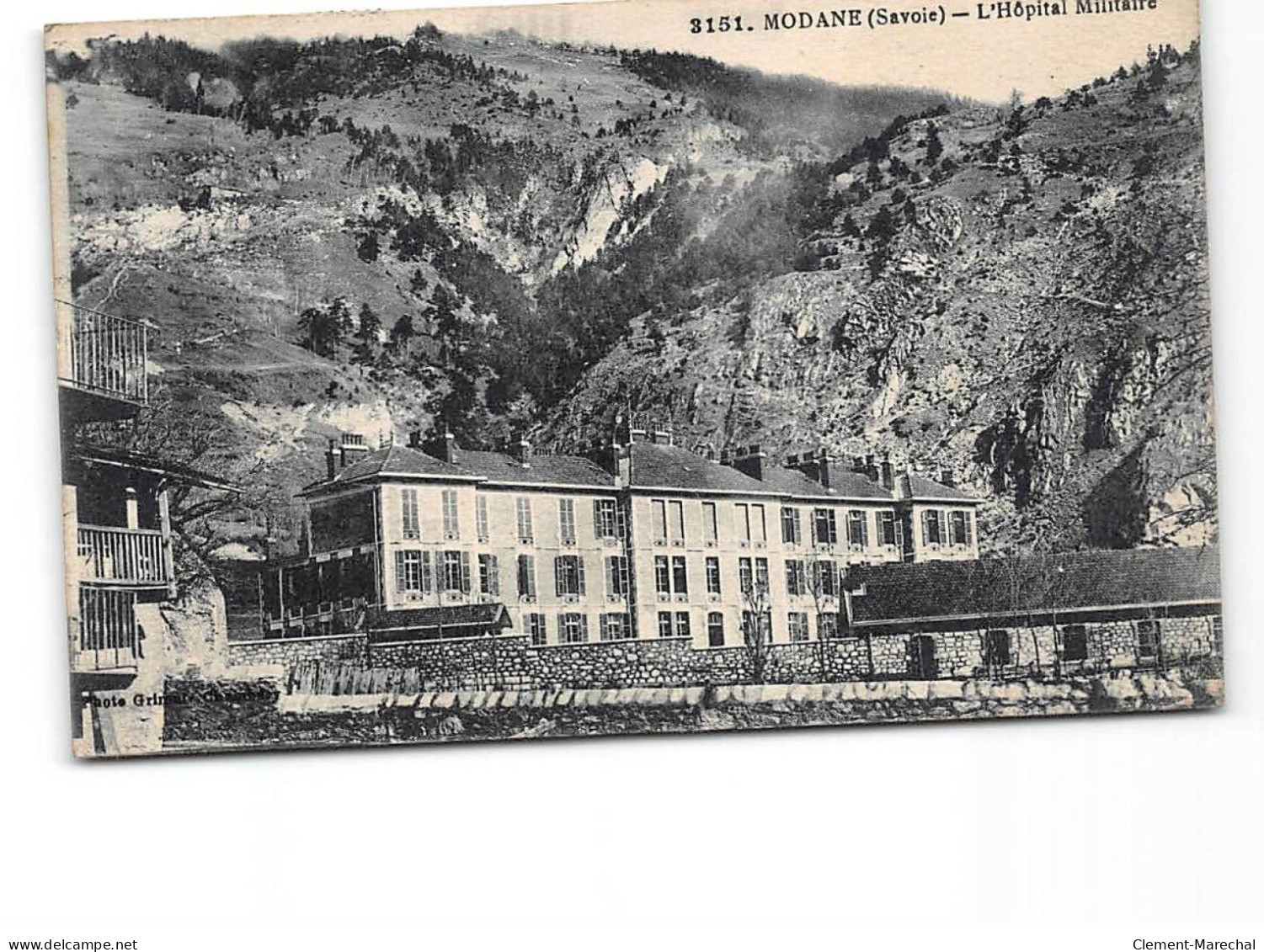 MODANE - L'Hôpital Militaire - état - Modane