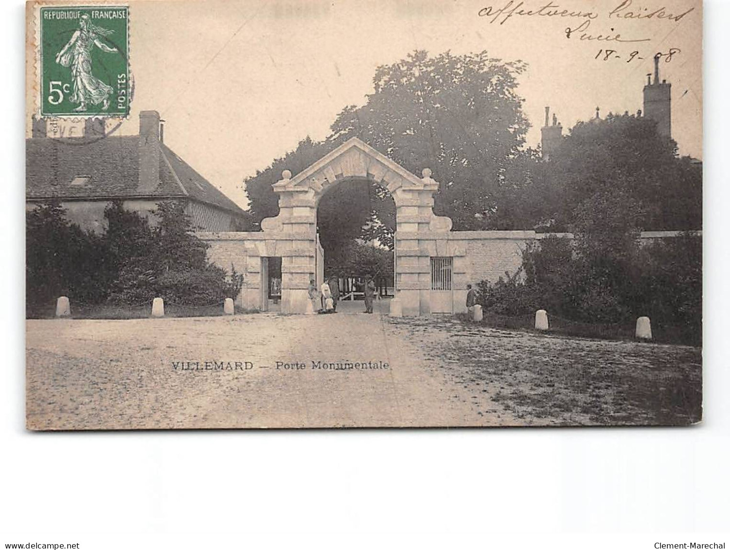 VILLEMARD - Porte Monumentale - Très Bon état - Other & Unclassified