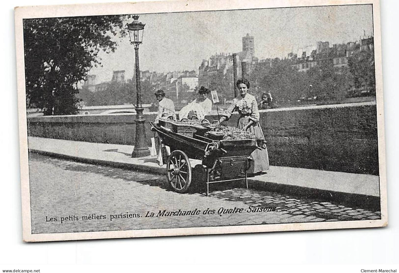 PARIS - Les Petits Métiers Parisiens - La Marchande Des Quatre Saisons - Très Bon état - Straßenhandel Und Kleingewerbe