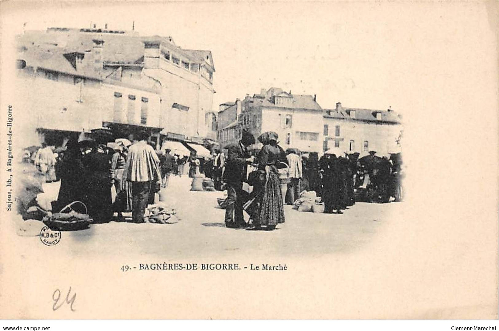 BAGNERES DE BIGORRE - Le Marché - Très Bon état - Bagneres De Bigorre