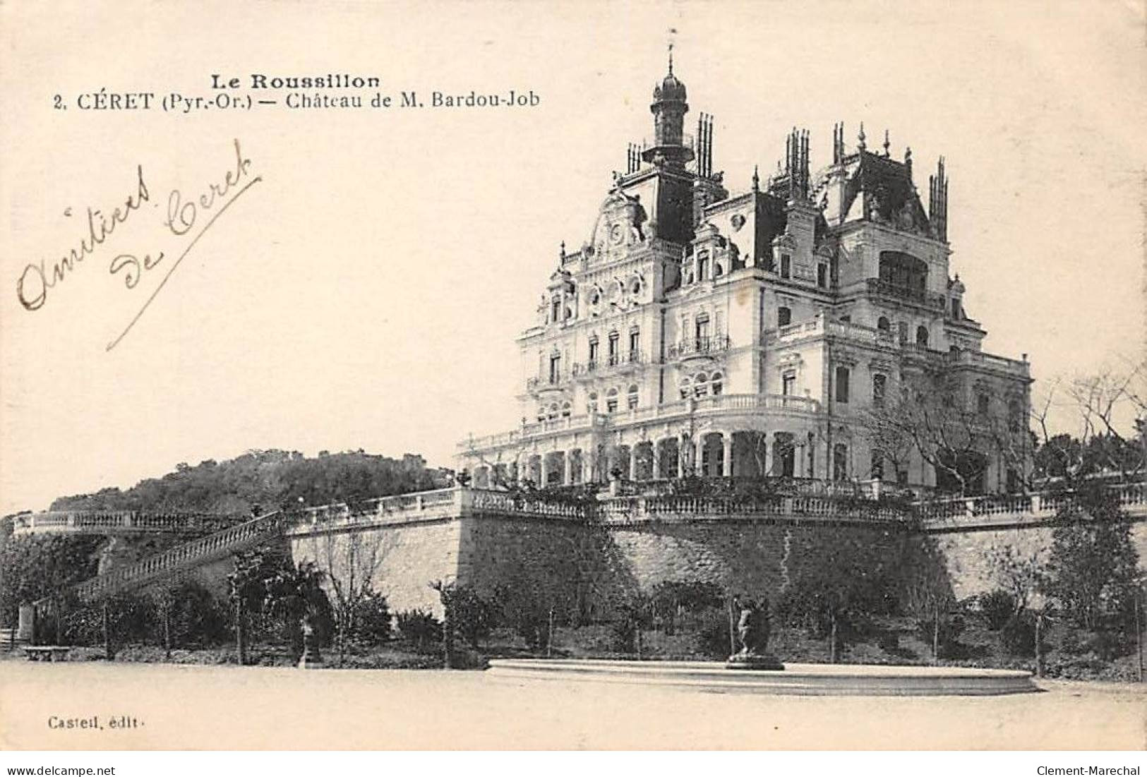 CERET - Château De M. Bardou Job - Très Bon état - Ceret