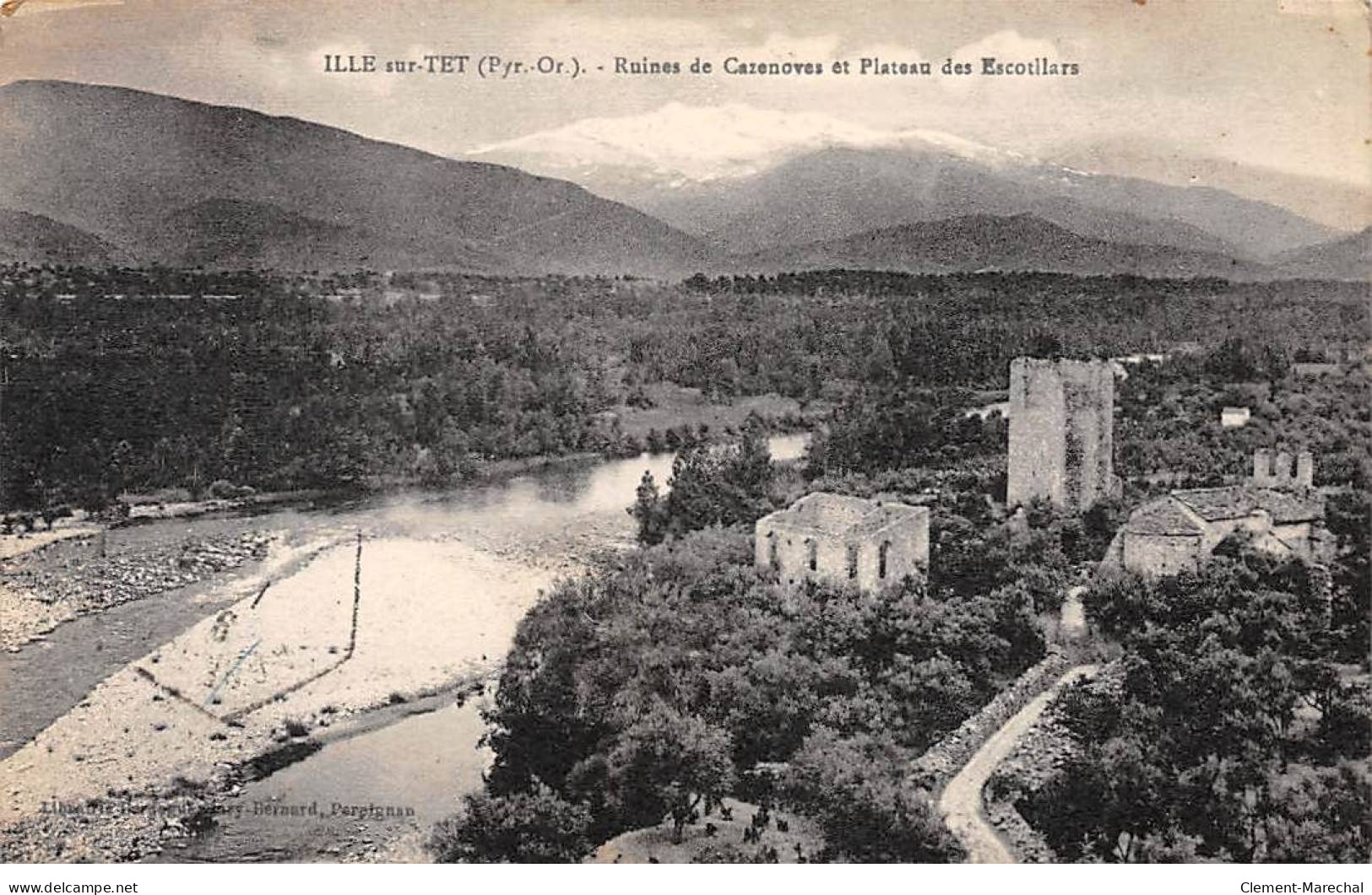 ILLE SUR TET - Ruines De Cazenoves Et Plateau Des Escotilars - Très Bon état - Other & Unclassified