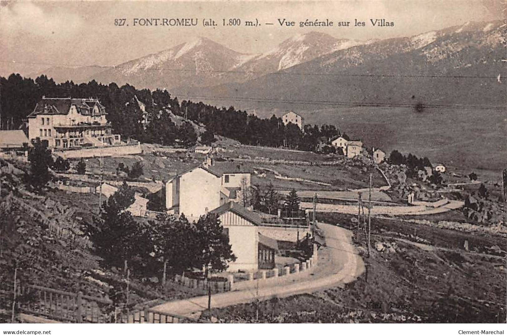 FONT ROMEU - Vue Générale Sur Les Villas - Très Bon état - Other & Unclassified