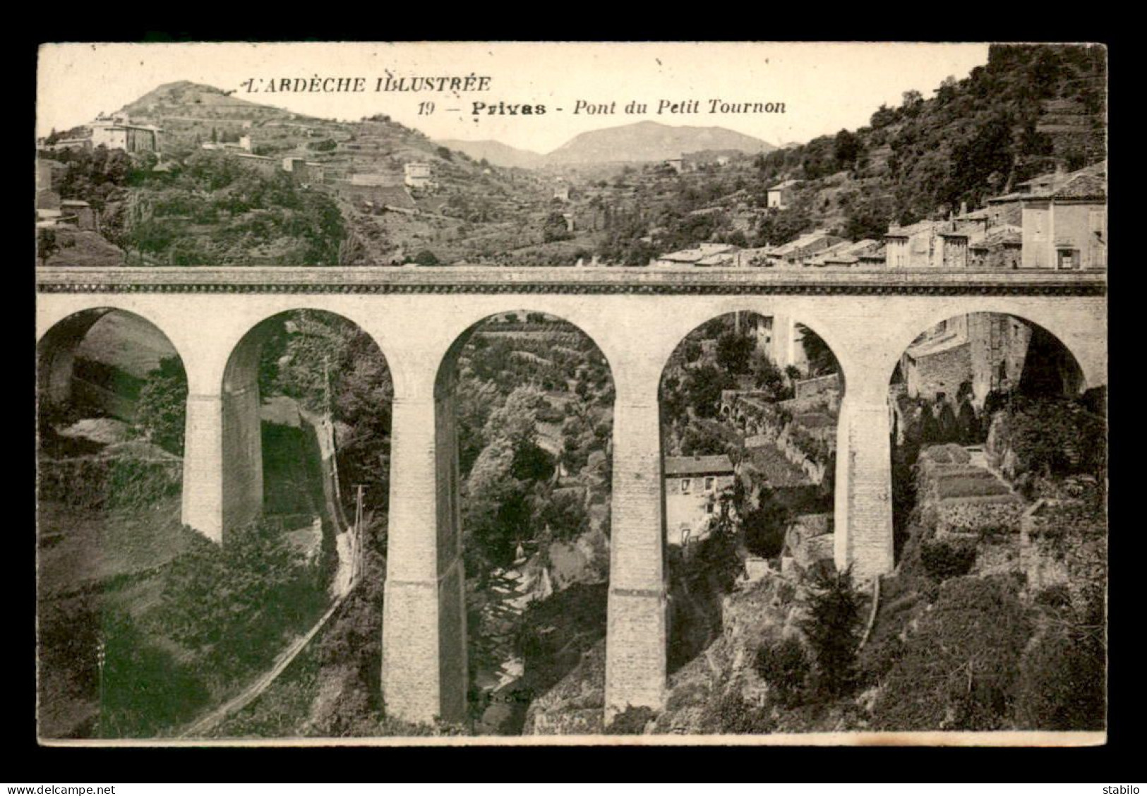 07 - PRIVAS - PONT DU PETIT TOURNON - Privas