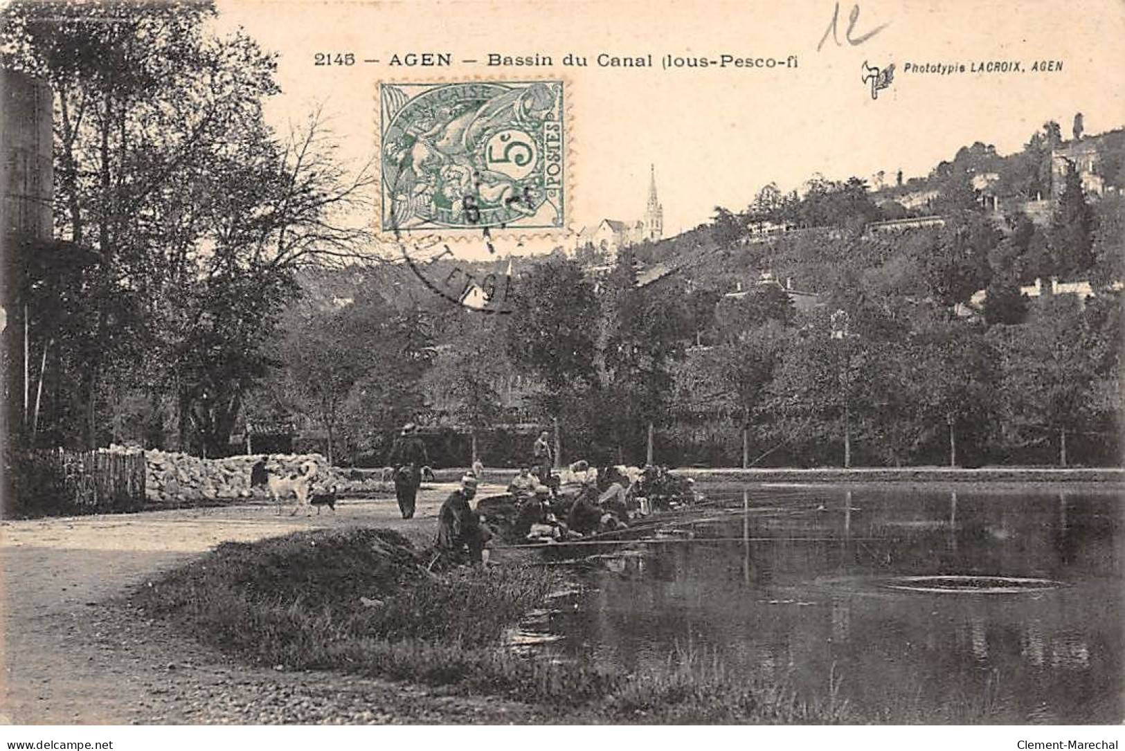 AGEN - Bassin Du Canal - Très Bon état - Agen