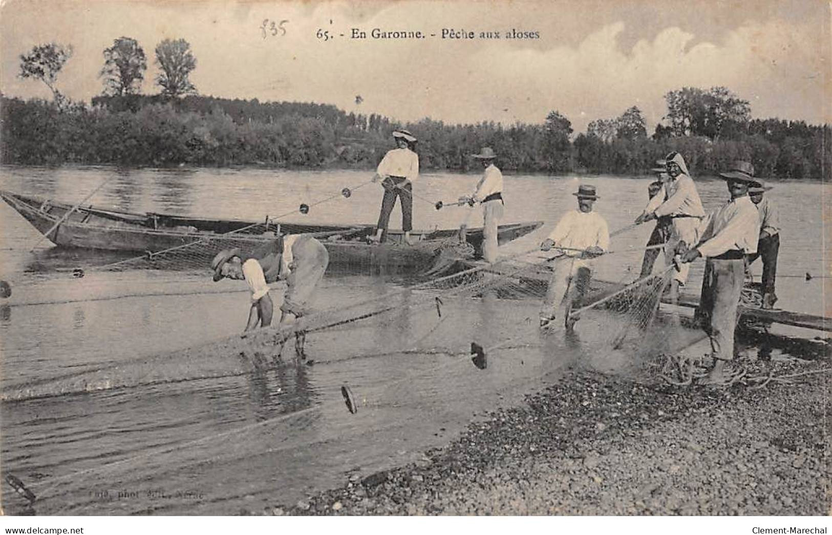 En Garonne - Pêche Aux Aloses - Très Bon état - Autres & Non Classés