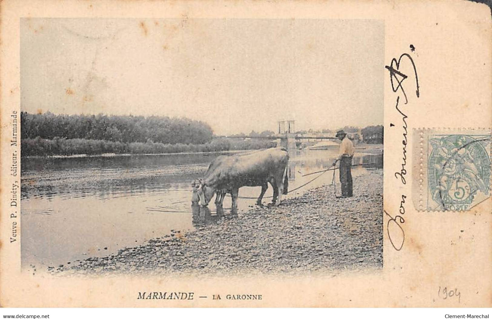 MARMANDE - La Garonne - Très Bon état - Marmande