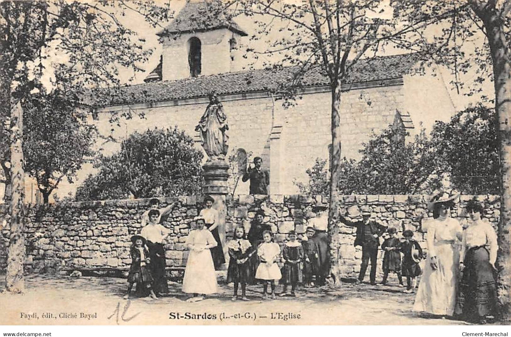 SAINT SARDOS - L'Eglise - Très Bon état - Autres & Non Classés