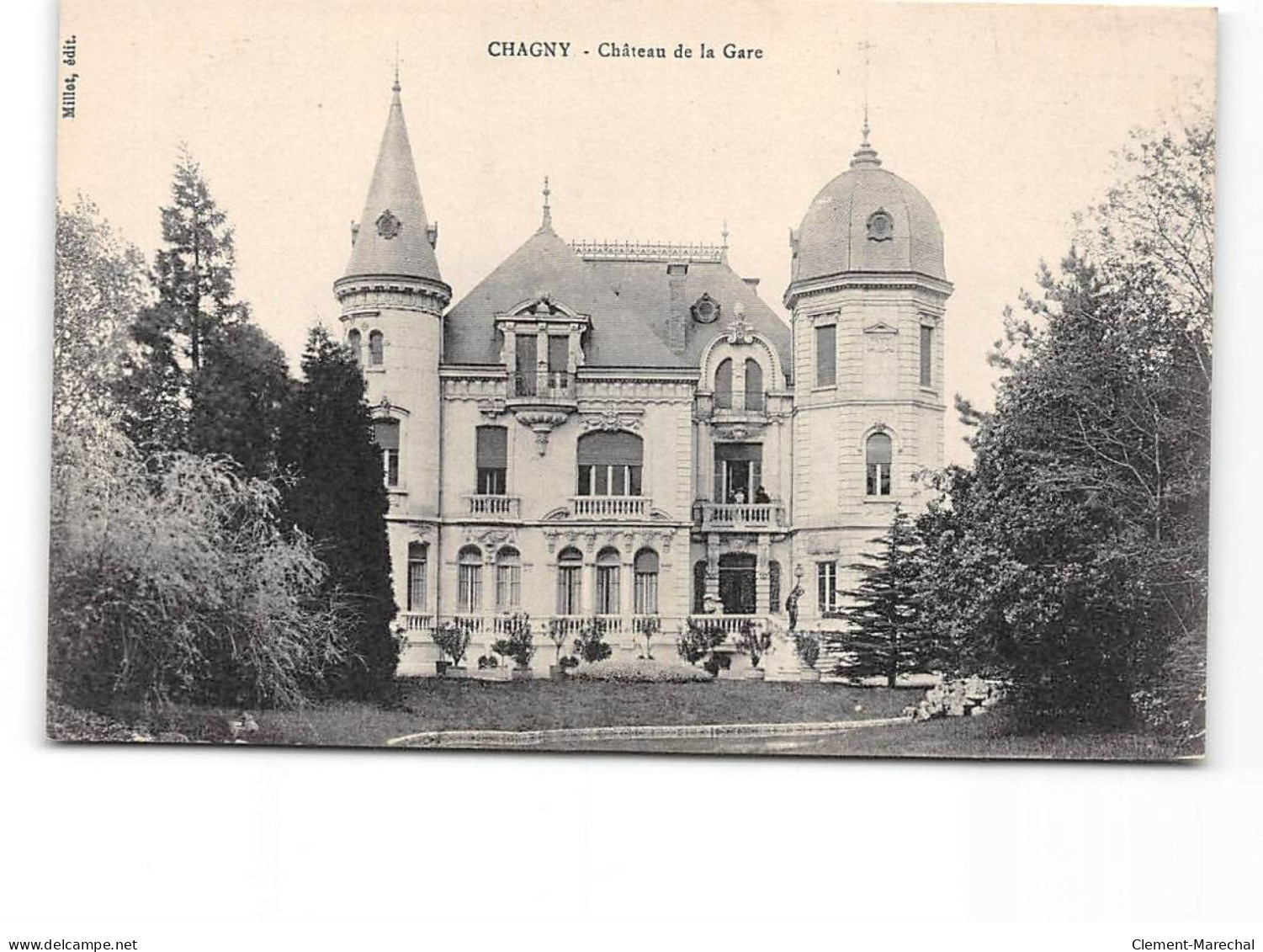 CHAGNY - Château De La Gare - Très Bon état - Chagny