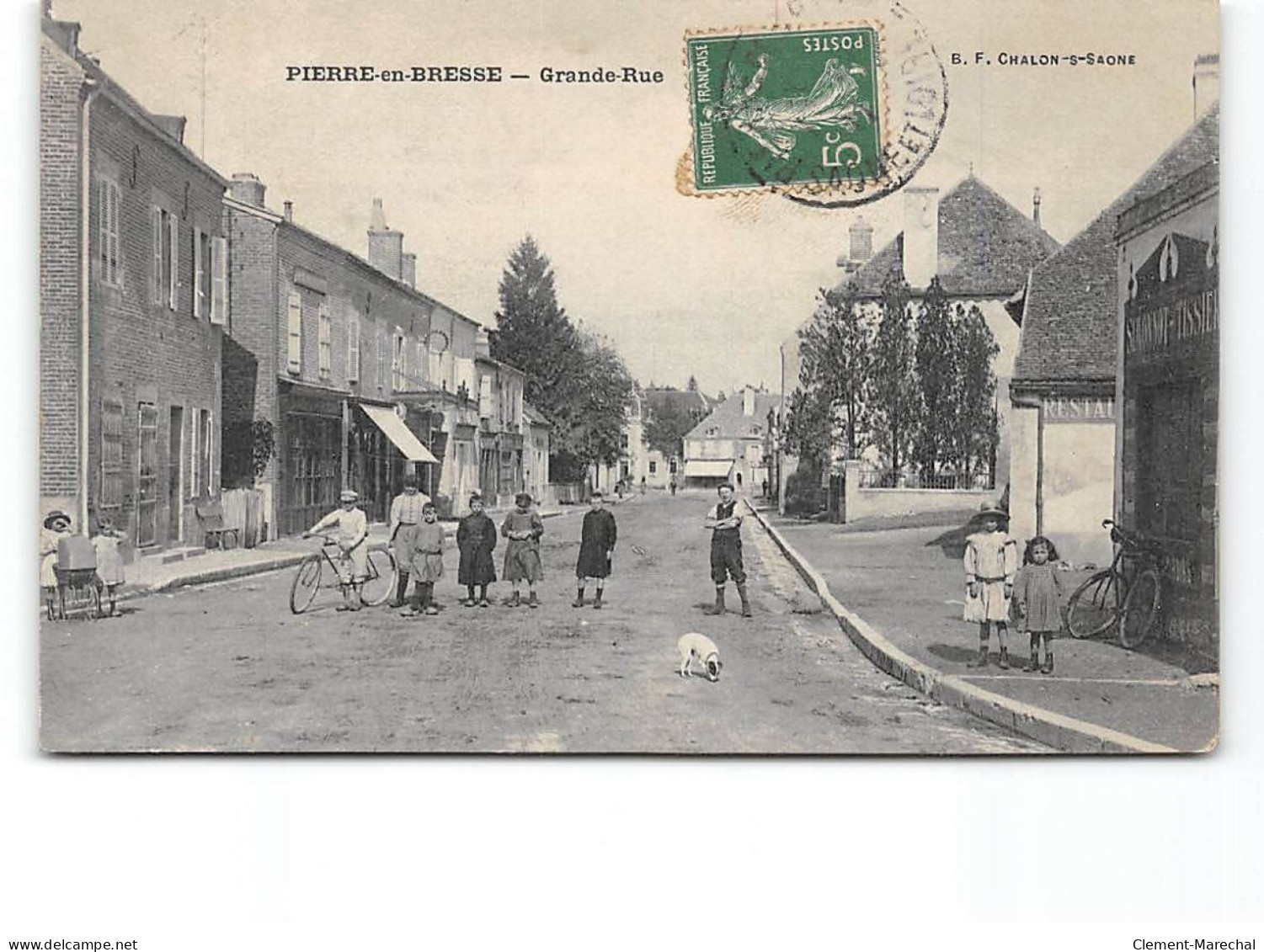 PIERRE EN BRESSE - Grande Rue - Très Bon état - Sonstige & Ohne Zuordnung