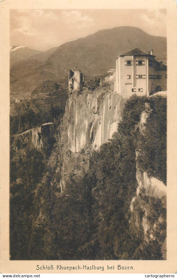 Postcard Italy Schloss Khuepach Haslburg Bei Bozen - Other & Unclassified