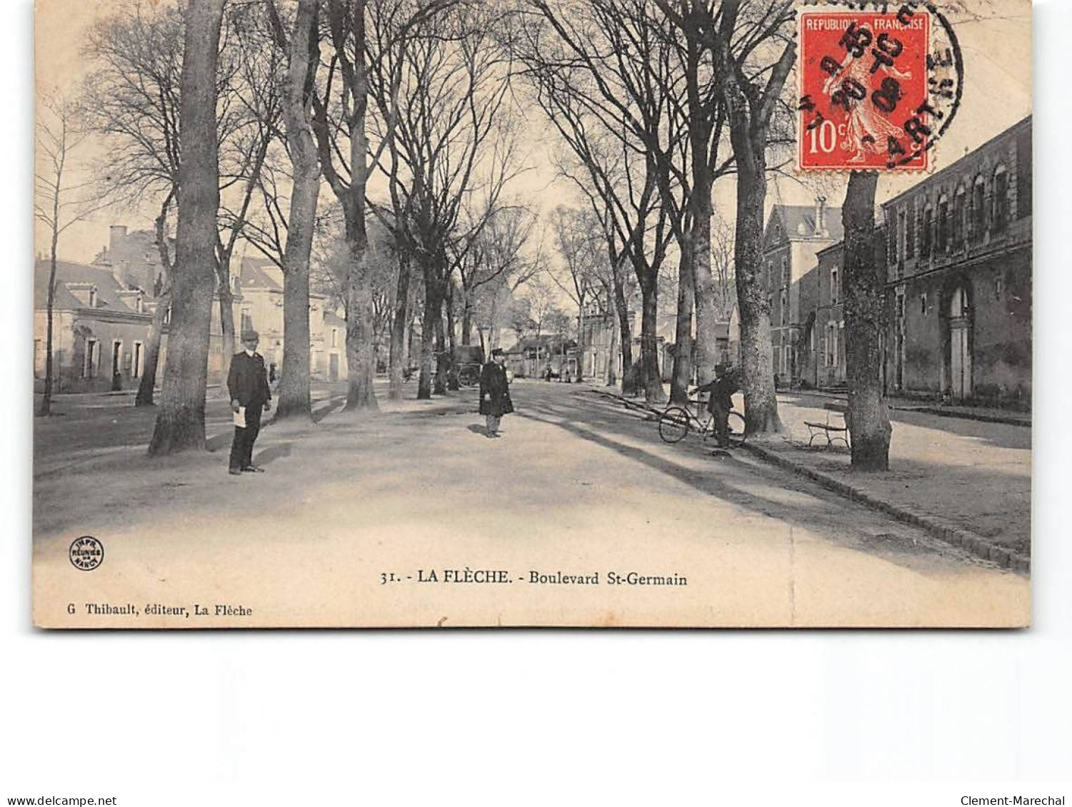 LA FLECHE - Boulevard Saint Germain - état - La Fleche