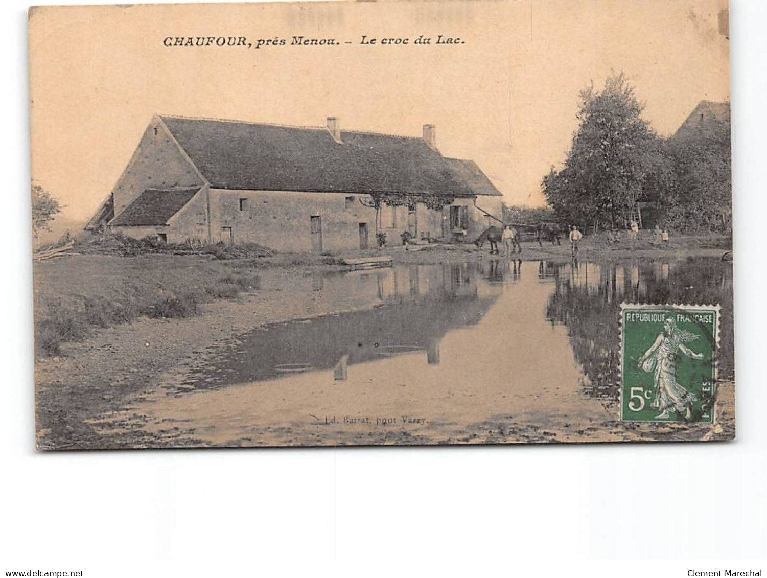 CHAUFOUR Près Menou - Le Croc Du Lac - Très Bon état - Other & Unclassified