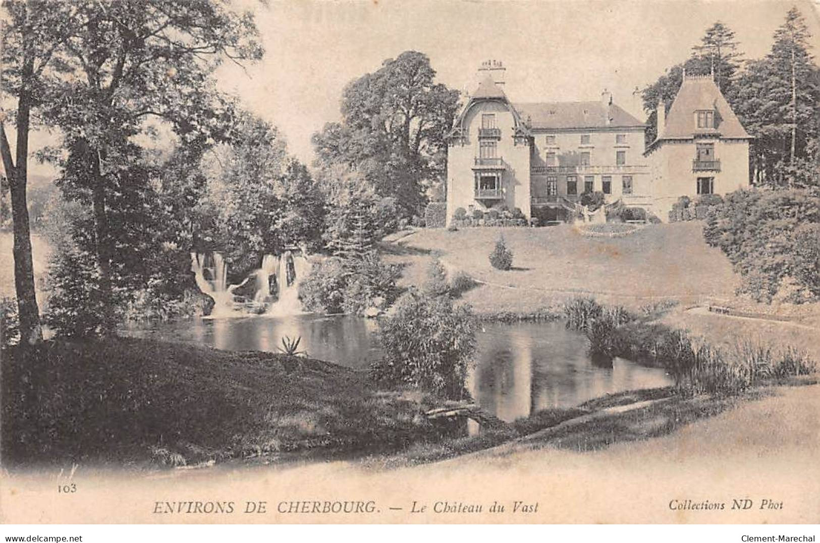 Environs De CHERBOURG - Le Château Du Vast - Très Bon état - Autres & Non Classés