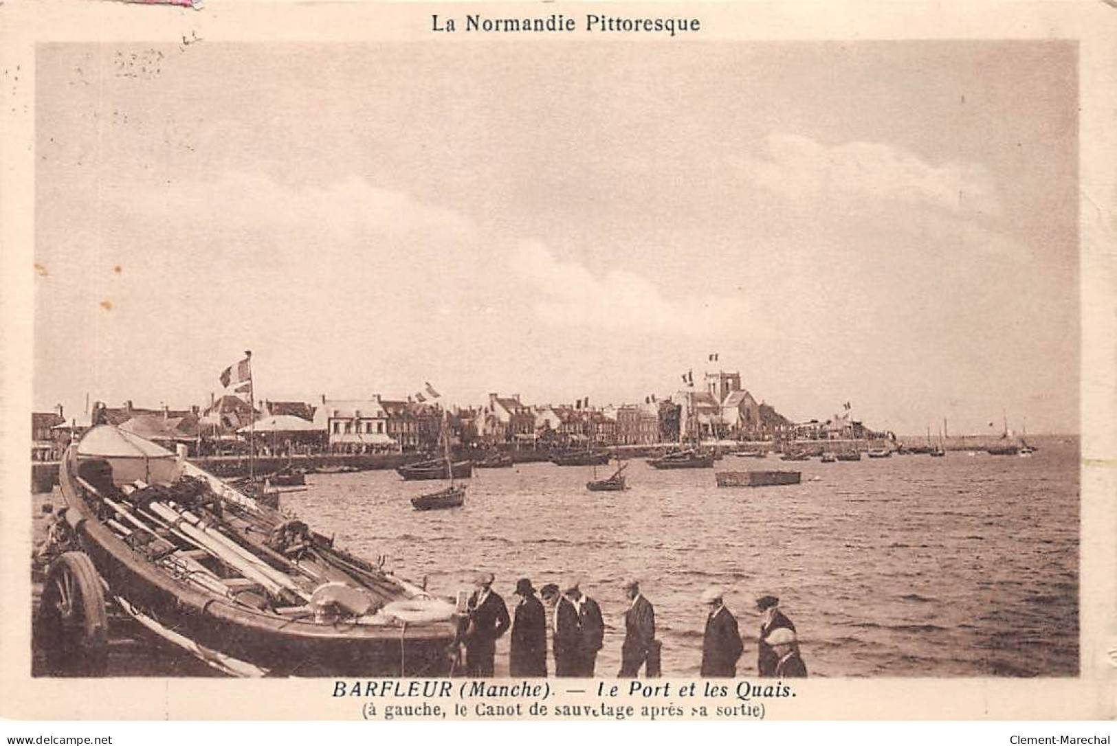 BARFLEUR - Le Port Et Les Quais - Très Bon état - Barfleur