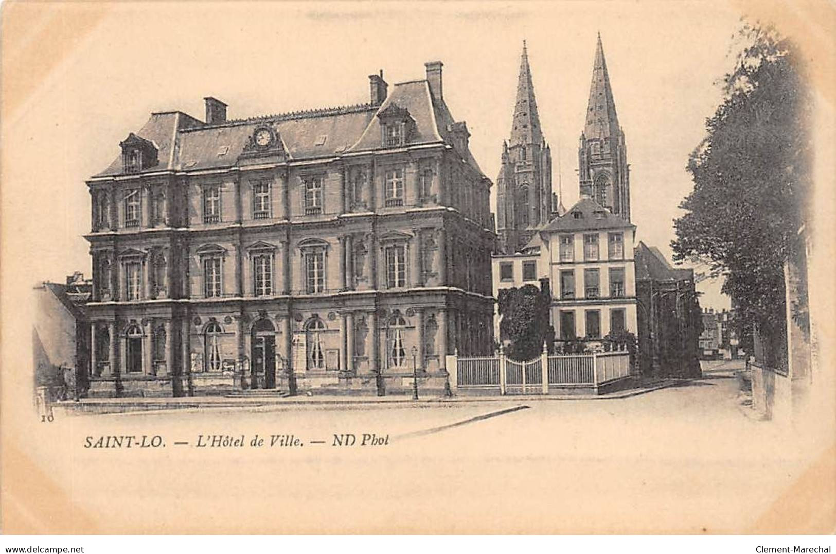 SAINT LO - L'Hôtel De Ville - Très Bon état - Saint Lo