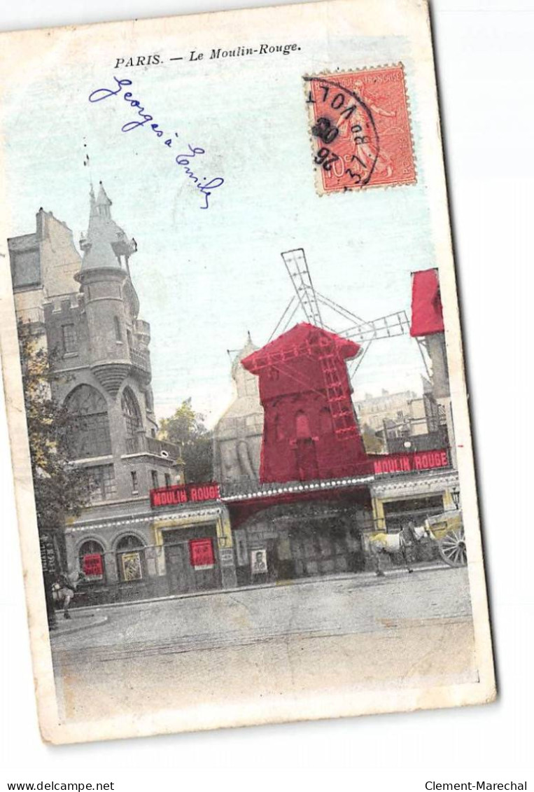 PARIS - Le Moulin Rouge - état - Andere Monumenten, Gebouwen