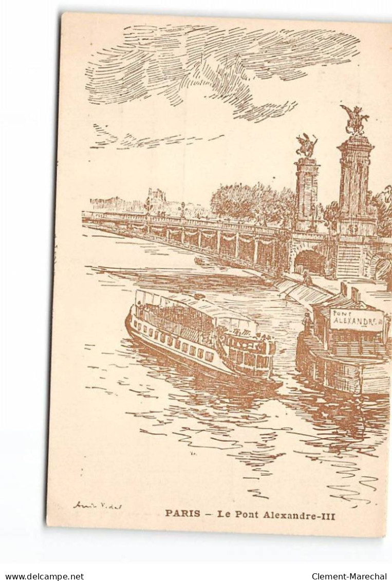 PARIS - Le Pont Alexandre III - Très Bon état - Ponti