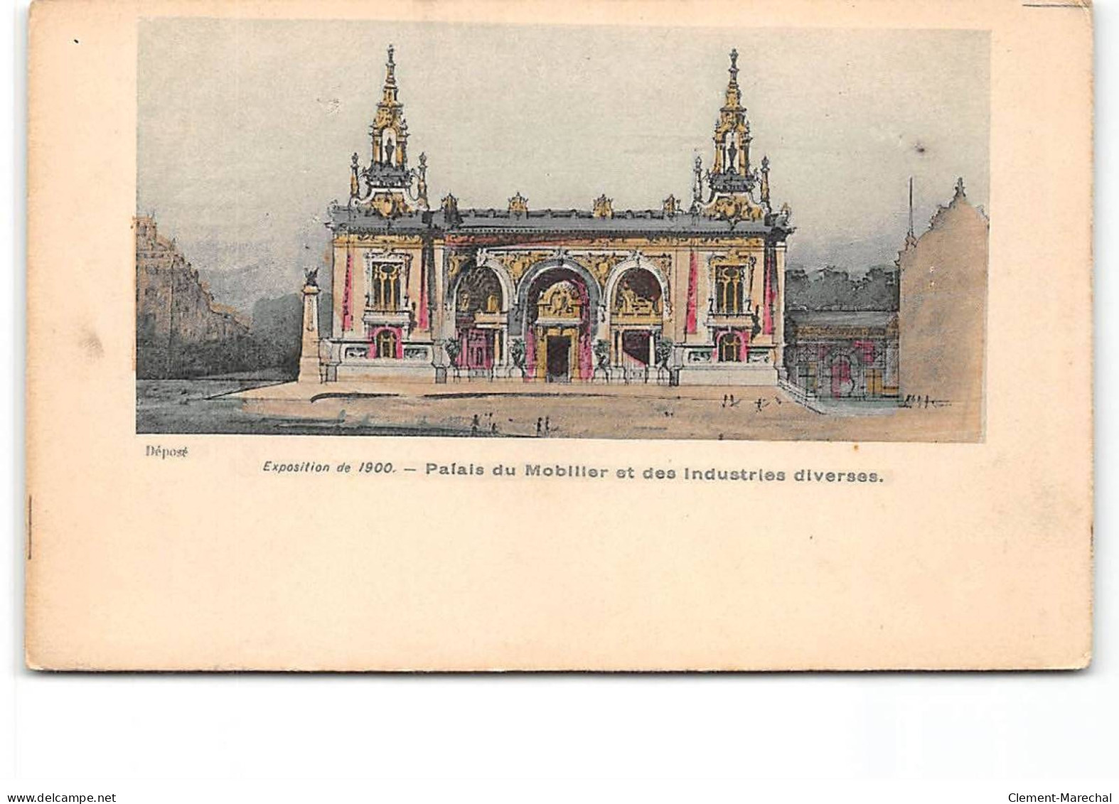 PARIS - Exposition De 1900 - Palais Du Mobilier Et Des Industries Diverses - Très Bon état - Exhibitions
